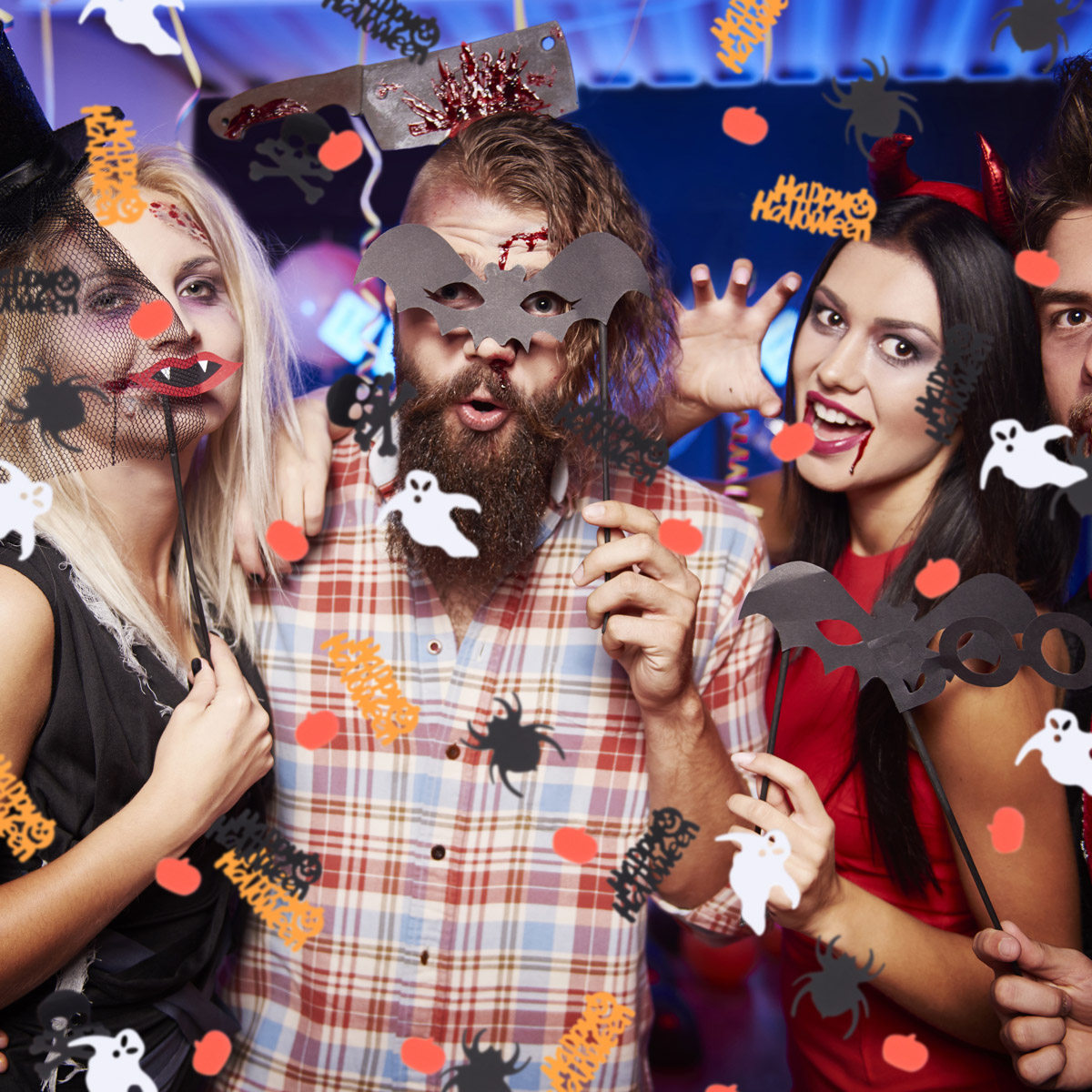78g Mixed Halloween Party Pape - Papercraft Supply Confetti 评论和价格