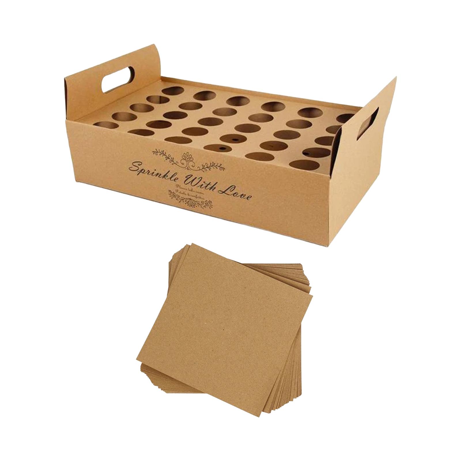 Paper Confetti Cone Box Stand  - Papercraft Supply Confetti 评论和价格