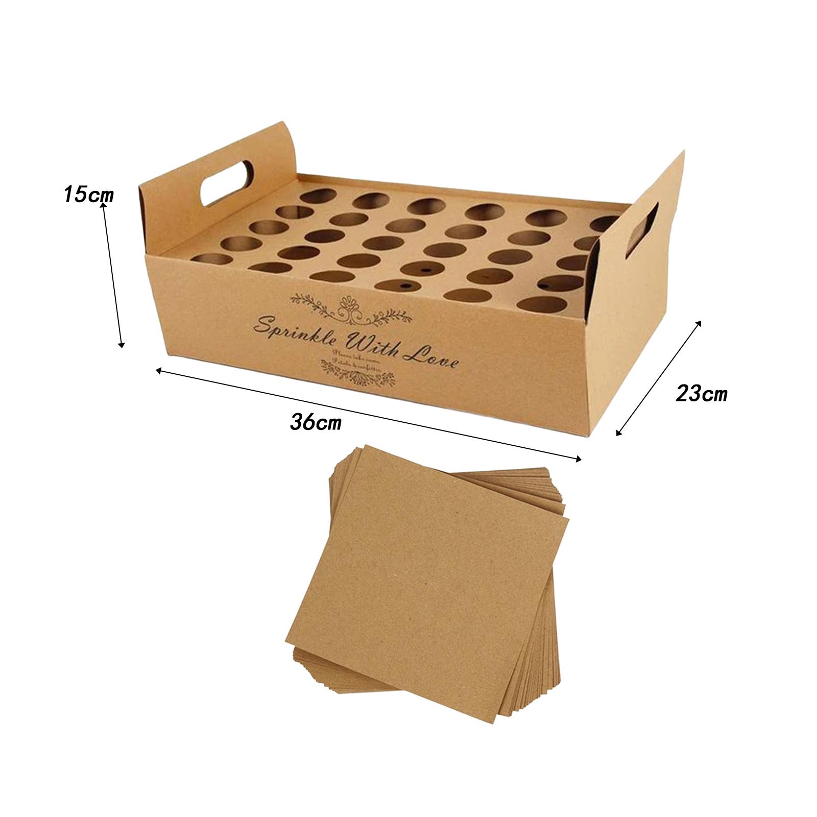 Paper Confetti Cone Box Stand  - Papercraft Supply Confetti 评论和价格