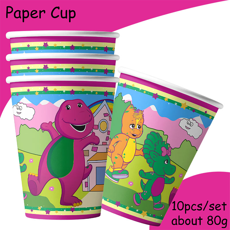 Dinosaur Barney Party Supplies - Table Cloth Disposable 评论和价格