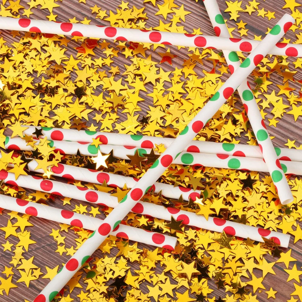 Sequin Star Confetti Birthday  - Confetti Cannon Tube 评论和价格