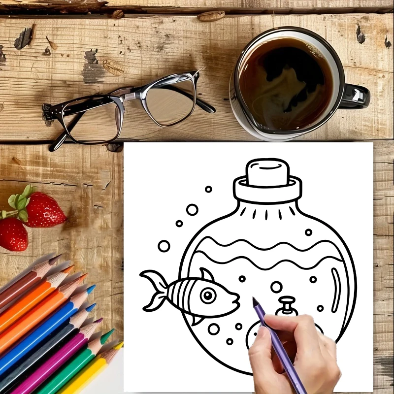 Coloring Book Magic Jar for Ad - Event Supplies 评论和价格