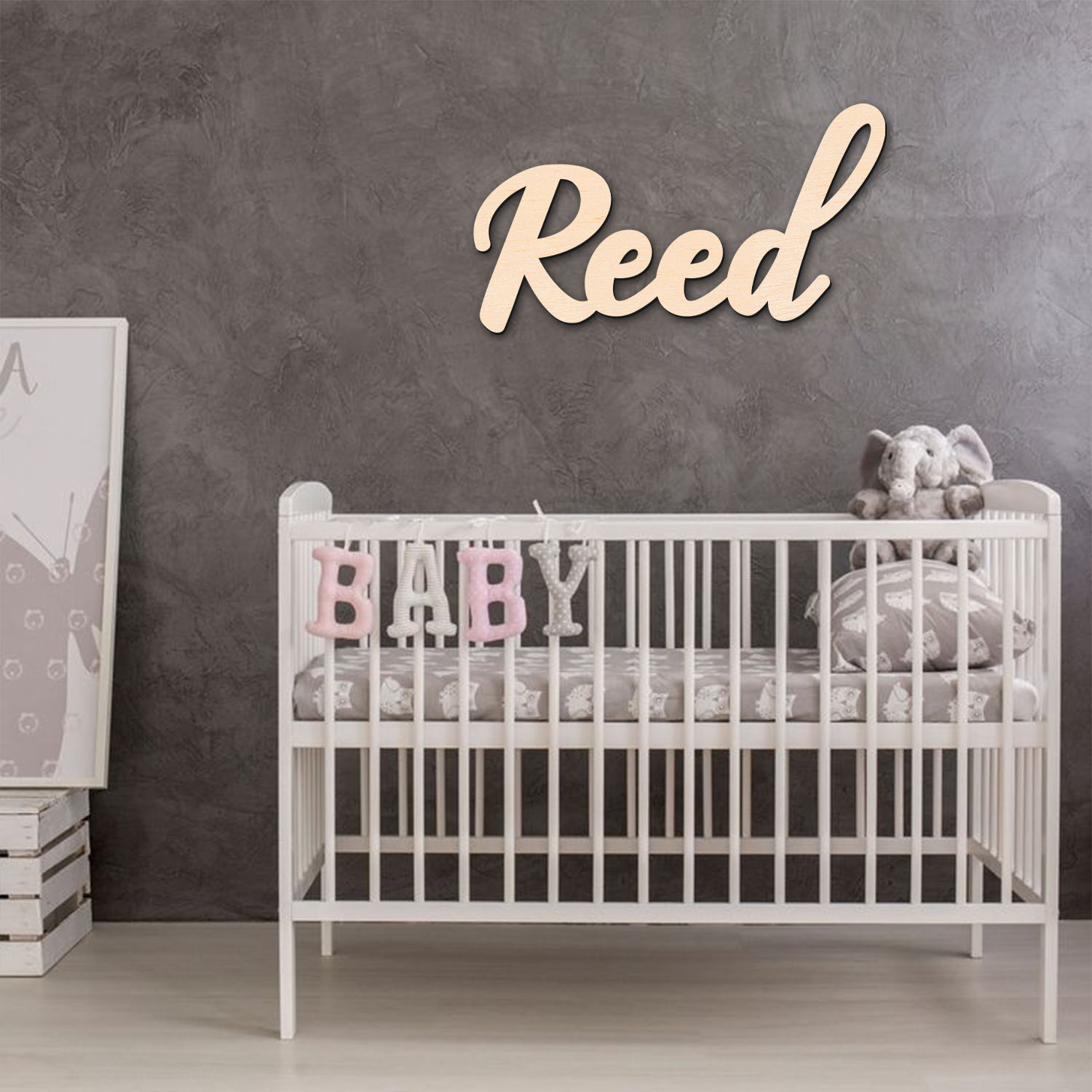 1pc personalized wooden surnam - Eve Party 评论和价格