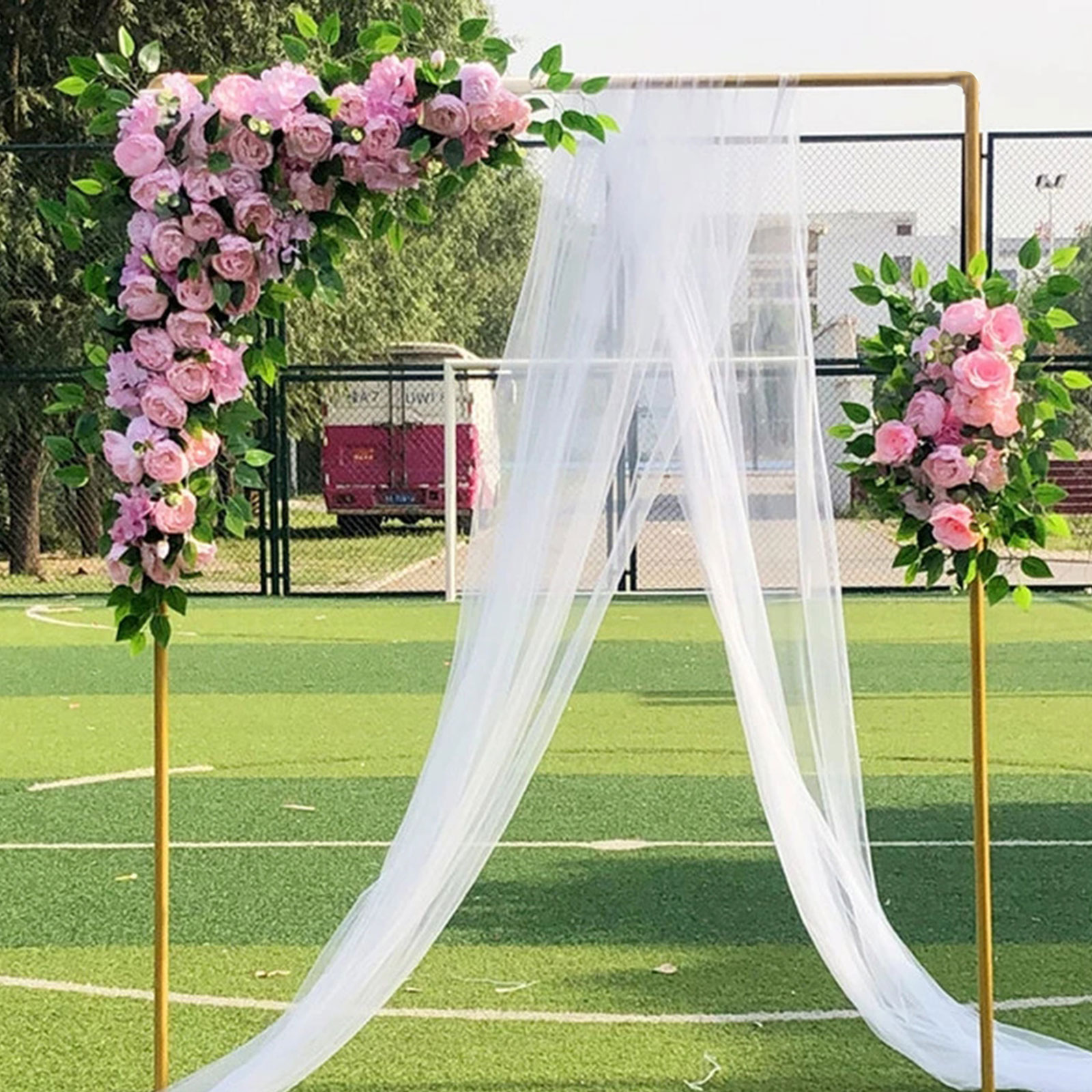2.1x2m / 79x83inch Gold Weddin - Balloon Arch Kit 评论和价格