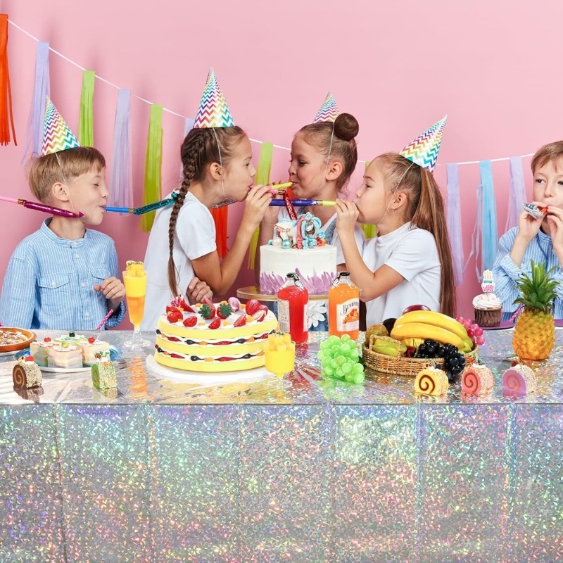 1PC Disposable Tablecloth PE W - Table Cloth Disposable 评论和价格