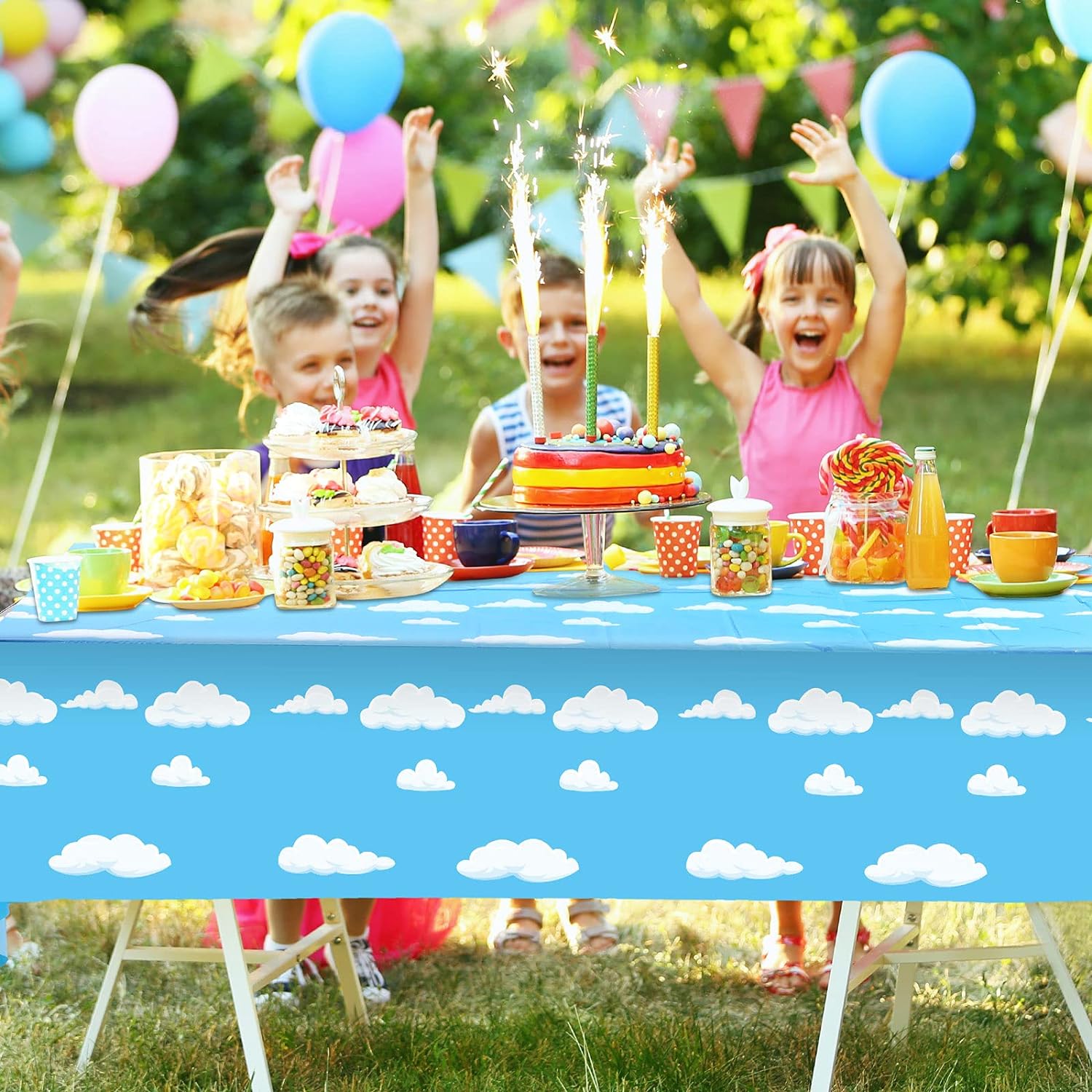 Toyss Inspired Birthday Party  - Table Cloth Disposable 评论和价格
