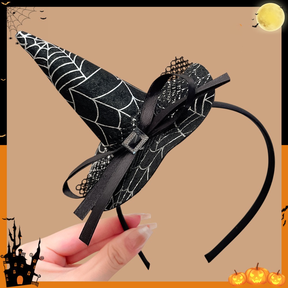 Spider Halloween Witch Hat Hea - Party Hat Cone 评论和价格