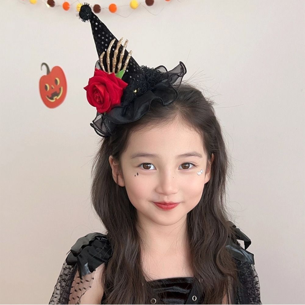 Spider Halloween Witch Hat Hea - Party Hat Cone 评论和价格