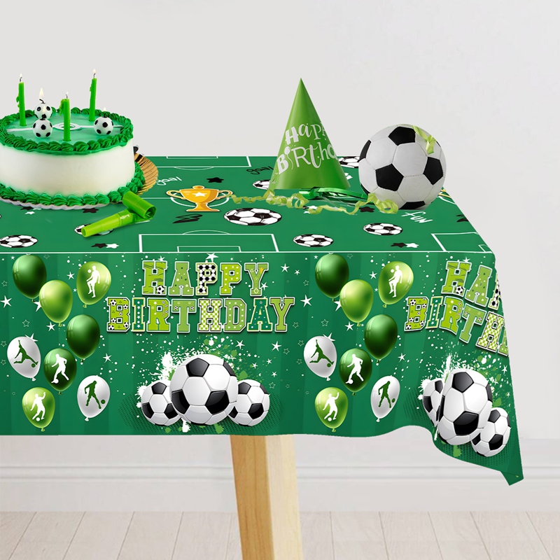 Soccer Theme Disposable Tablec - Table Cloth Disposable 评论和价格