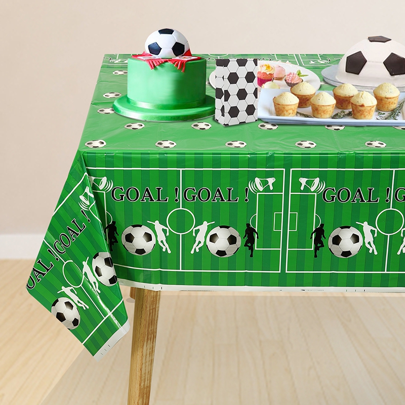 Soccer Theme Disposable Tablec - Table Cloth Disposable 评论和价格