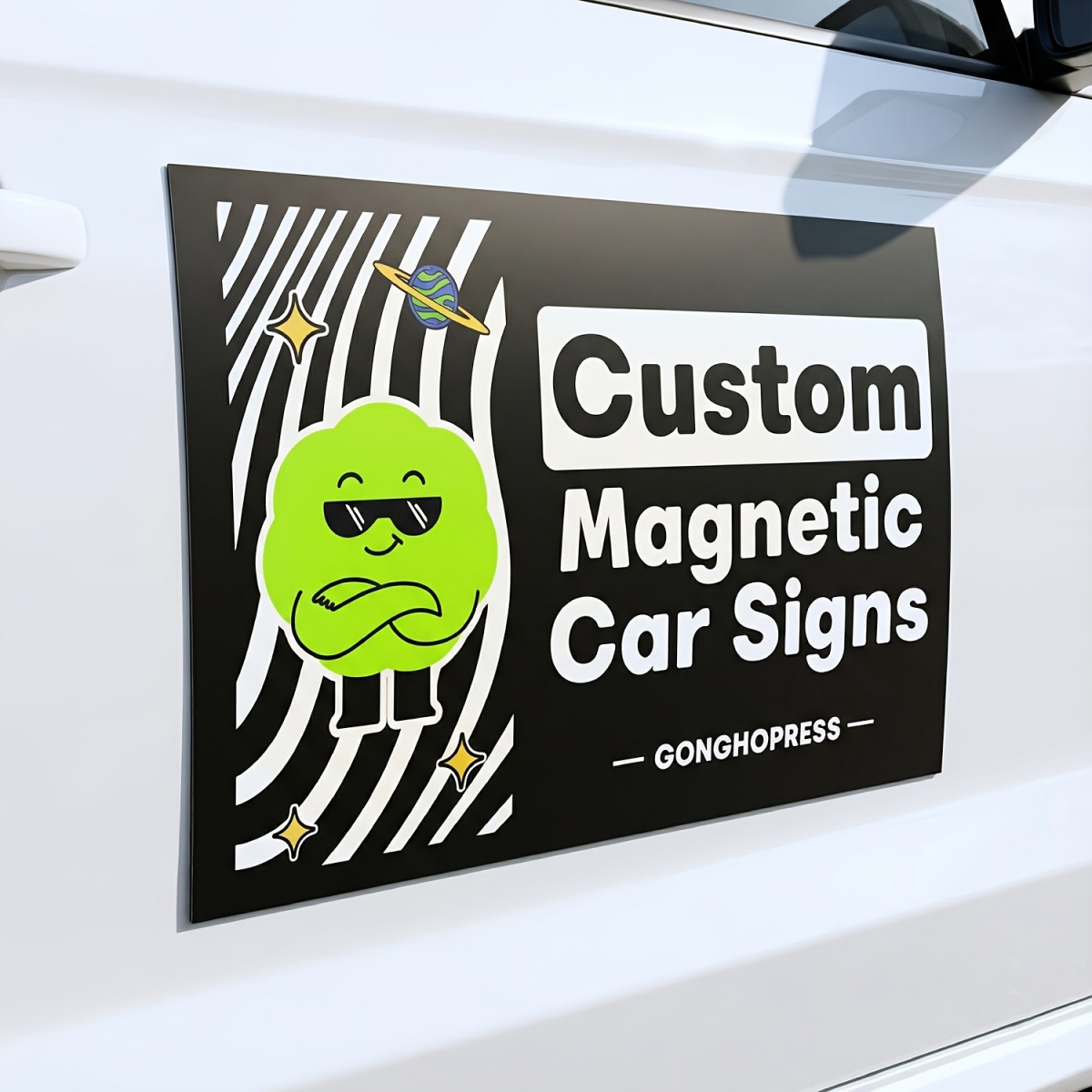 Customizable Magnetic Car Deca - Event Support 评论和价格
