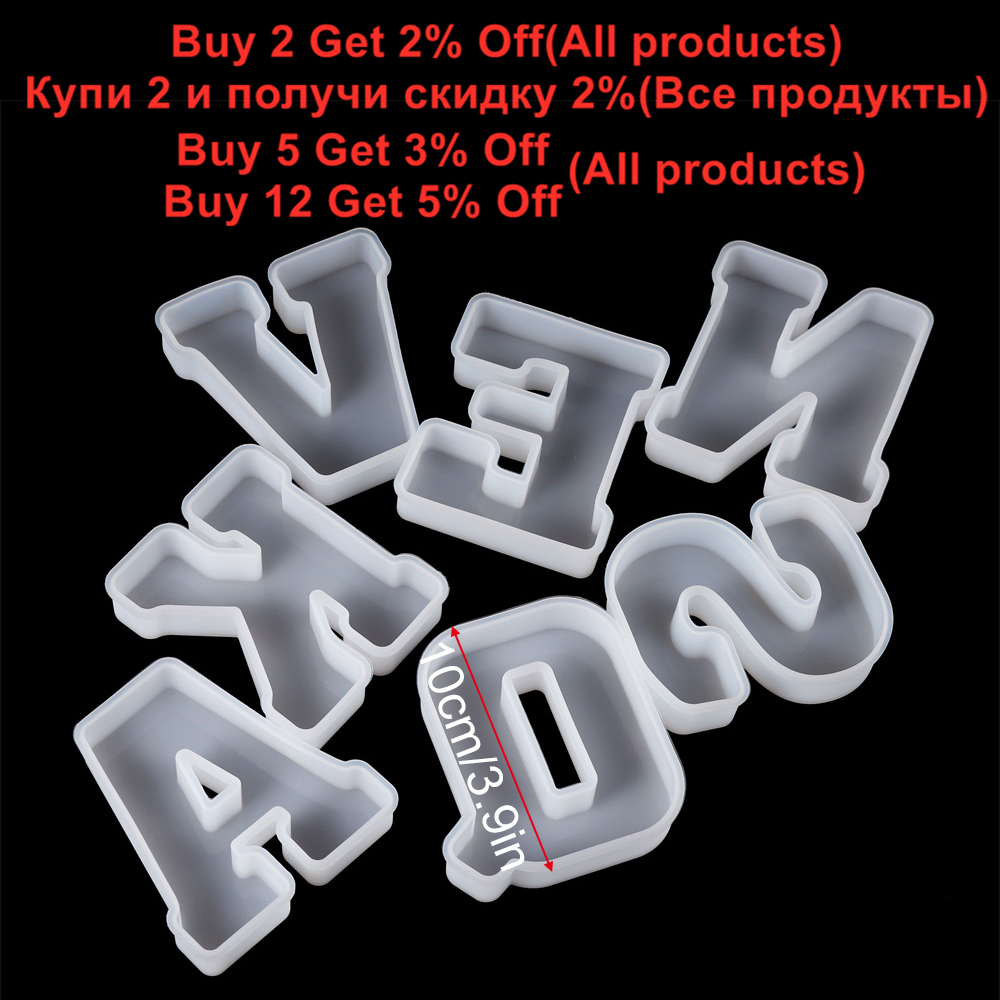 3Sizes A to Z Letter Silicone  - Event Z 评论和价格