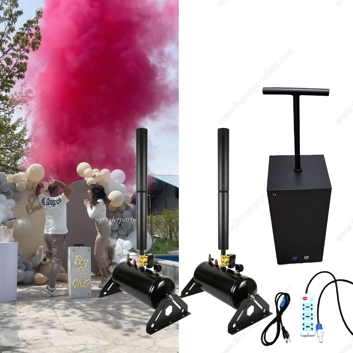 Confetti Streamer Baby Shower  - Confetti Cannon Tube 评论和价格