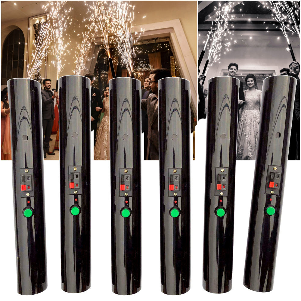 6pcs Hand Held Pyro Shooter Py - Confetti Cannon Tube 评论和价格