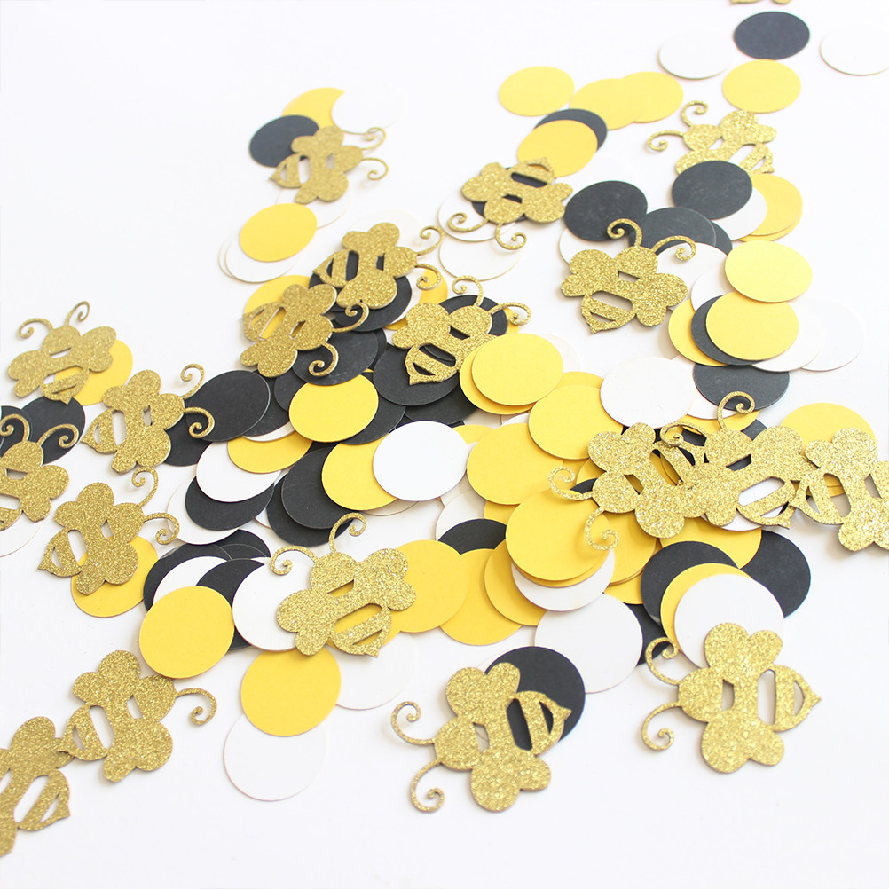 1Set Cartoon Bee Paper Scrap R - Papercraft Supply Confetti 评论和价格